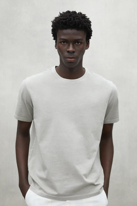 ECOALF EMERALF T- SHIRT MAN en color LGTGRY  (1)