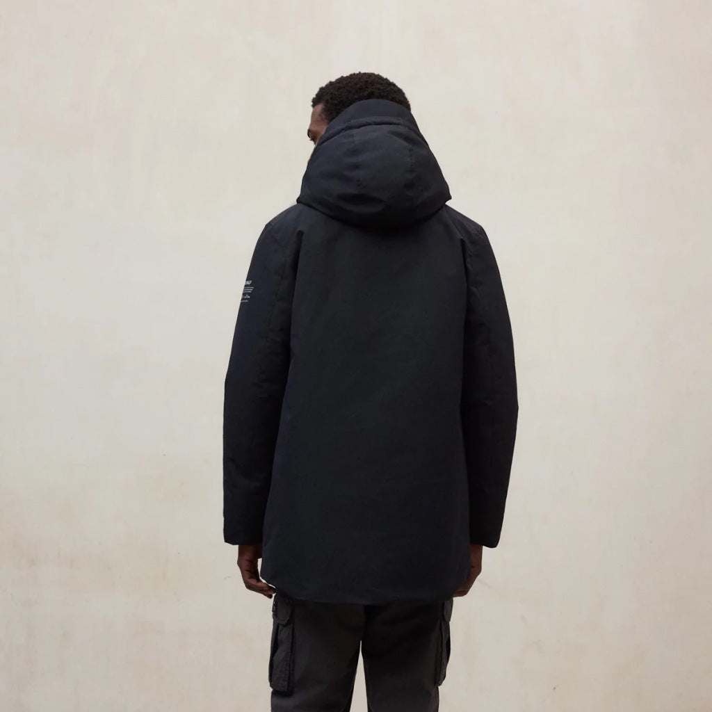 ECOALF PARKO JACKET MAN en color BLACK  (5)