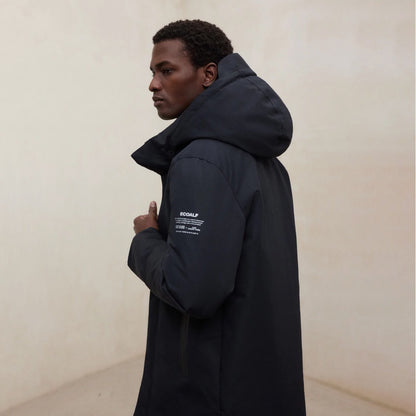 ECOALF PARKO JACKET MAN en color BLACK  (6)