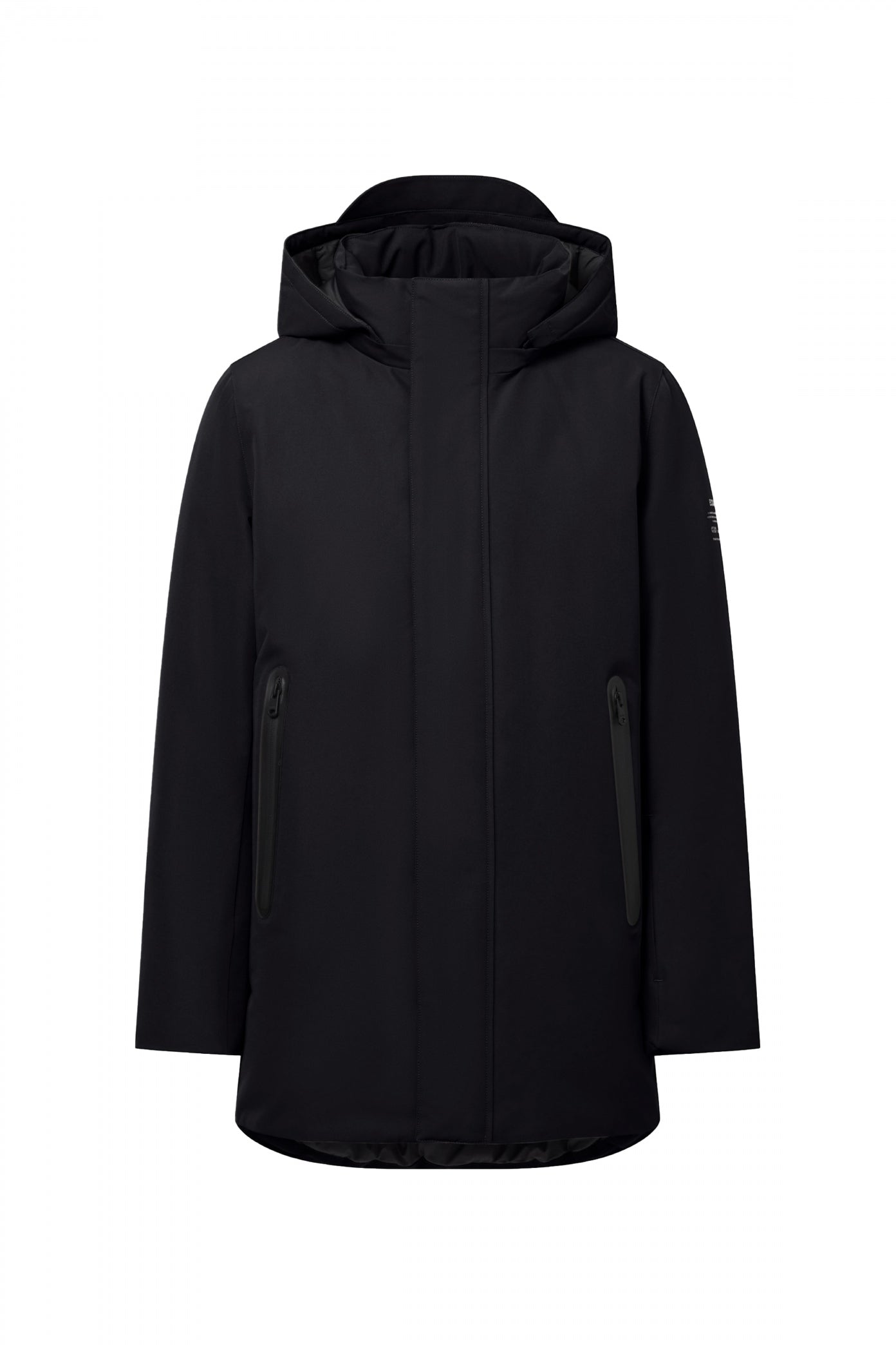 ECOALF PARKO JACKET MAN en color BLACK  (1)