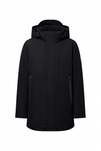 ECOALF PARKO JACKET MAN en color BLACK  (1)