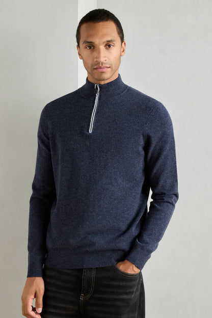 ECOALF  LARCH KNIT MAN  en color NAVY  (1)