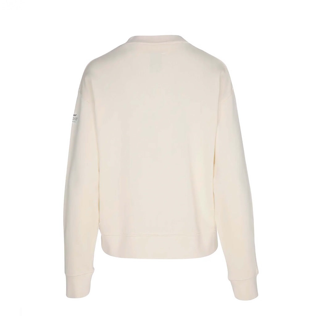 ECOALF GODOY SWEATSHIRT WOM en color ECRU  (5)