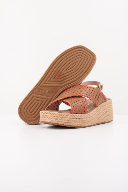 STONEFLY  IVORY  NAPPA LTH  en color B  (5)