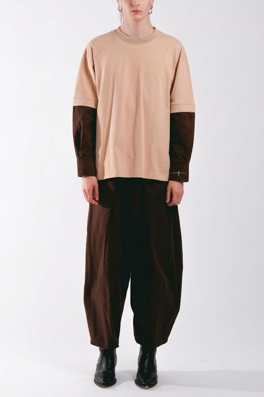 DAVIDE CECCARELLI CASTLEDC PANTALON CA en color BROWN  (1)