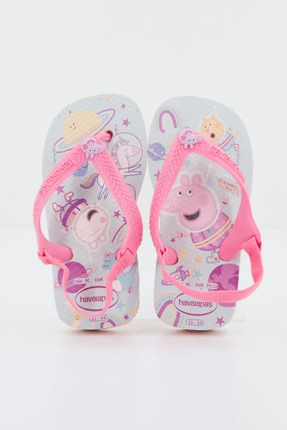 HAVAIANAS BABY PEPPA PIG en color ROSE  (1)
