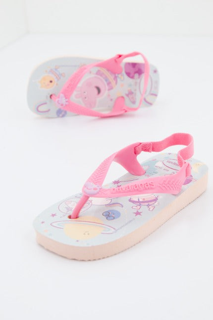 HAVAIANAS BABY PEPPA PIG en color ROSE  (2)