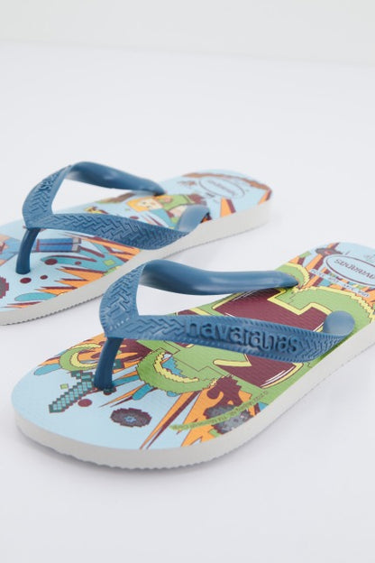 HAVAIANAS KIDS MINECRAFT en color WHTBL  (2)