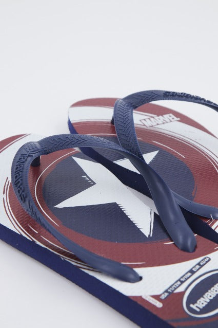 HAVAIANAS TOP MARVEL LOGOMANIA en color NVBLU  (3)