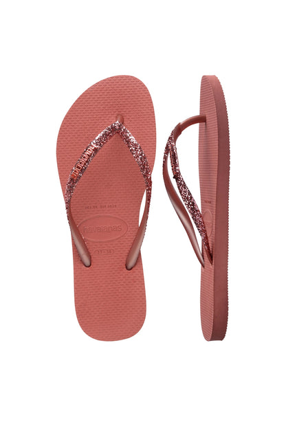 HAVAIANAS SLIM GLITTER II en color ROSA  (3)