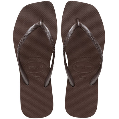 HAVAIANAS SQUARE en color MARRON  (3)