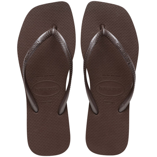HAVAIANAS SQUARE en color MARRON  (3)