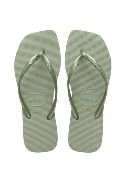 HAVAIANAS SQUARE en color VERDE  (1)