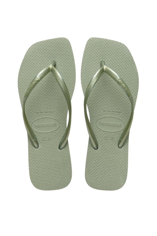 HAVAIANAS SQUARE en color VERDE  (1)