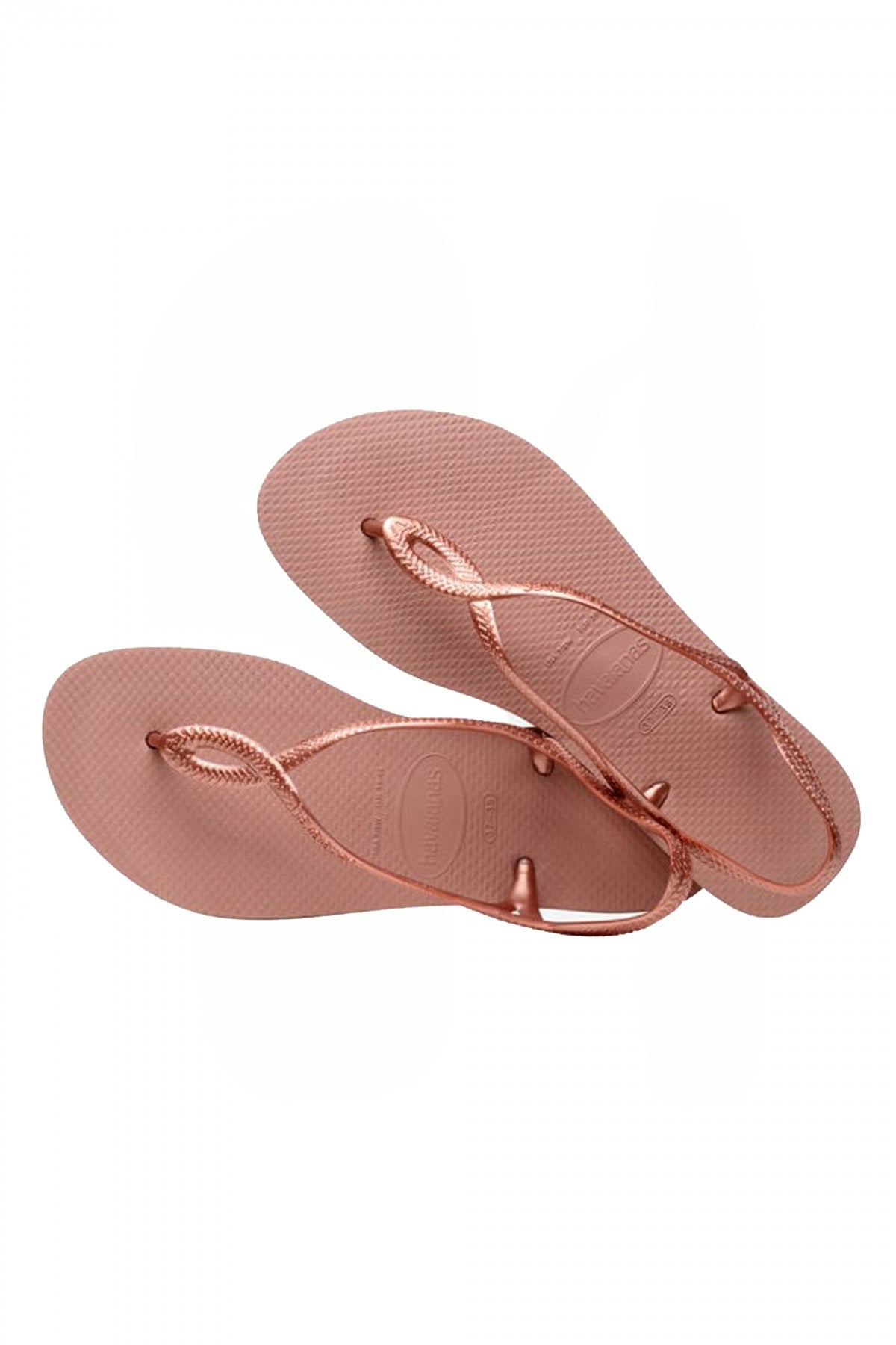 HAVAIANAS LUNA FLATFORM en color ROSE  (3)