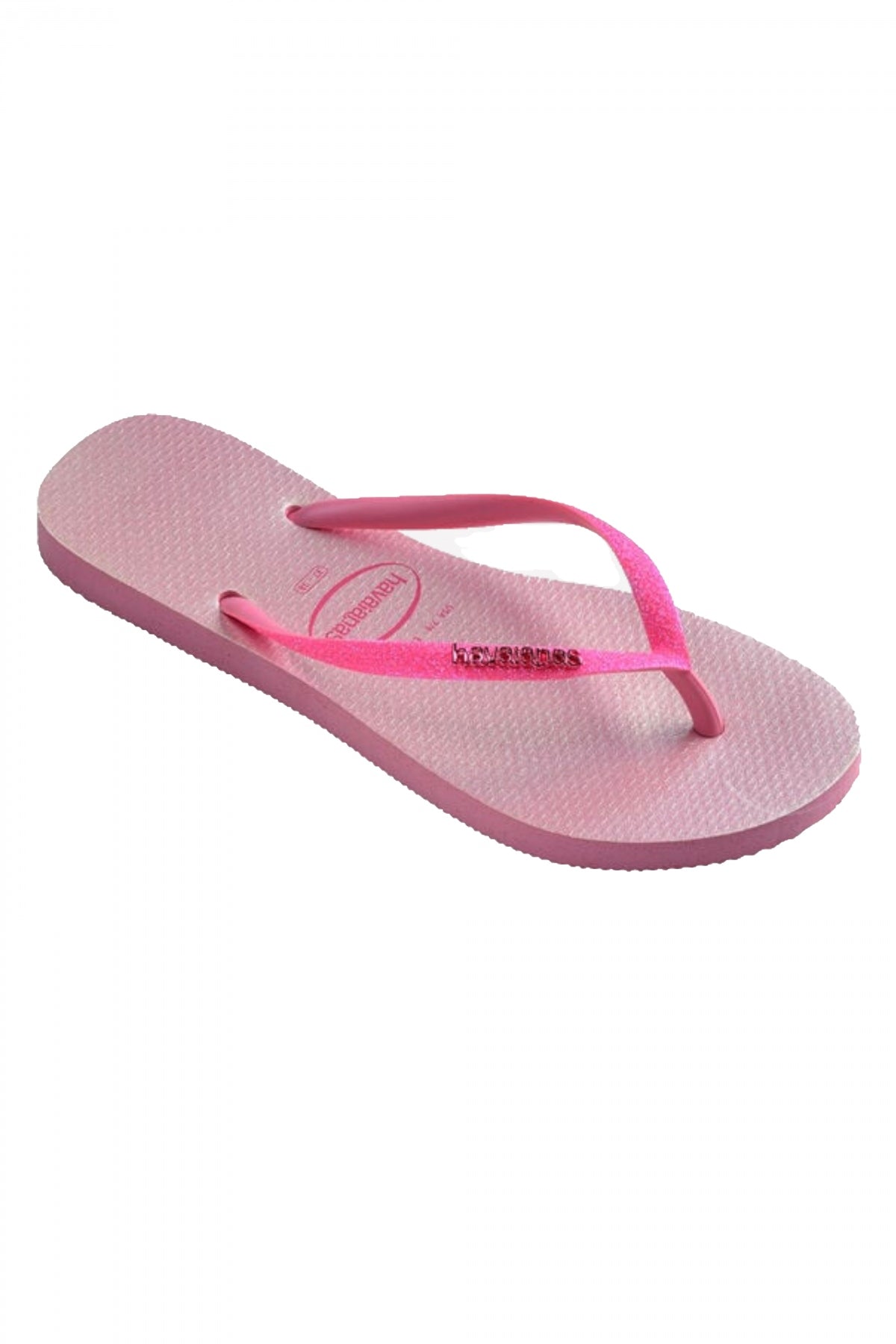HAVAIANAS SLIM GLITTER IRIDESC en color PINK  (3)
