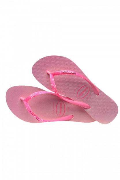 HAVAIANAS SLIM GLITTER IRIDESC en color PINK  (4)