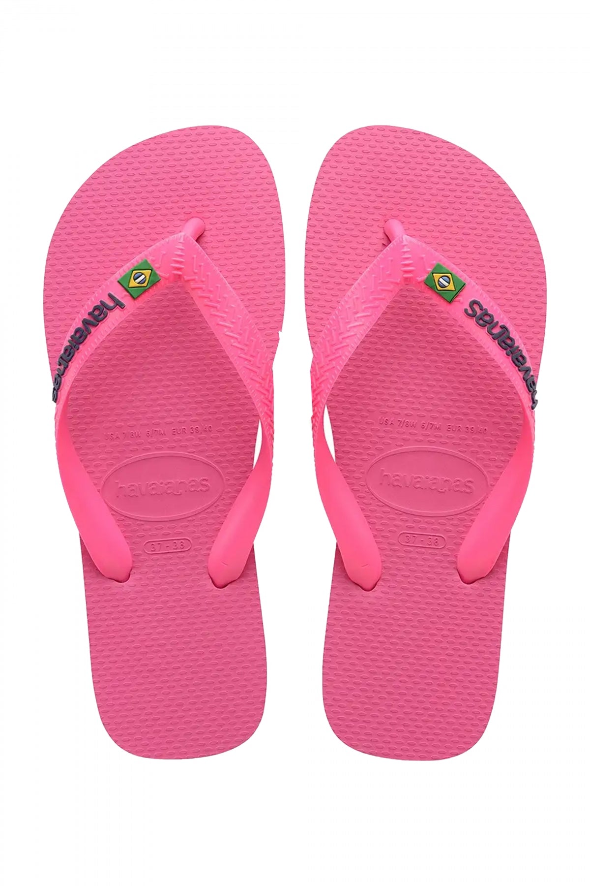 HAVAIANAS BRASIL LOGO NEON en color PINK  (1)