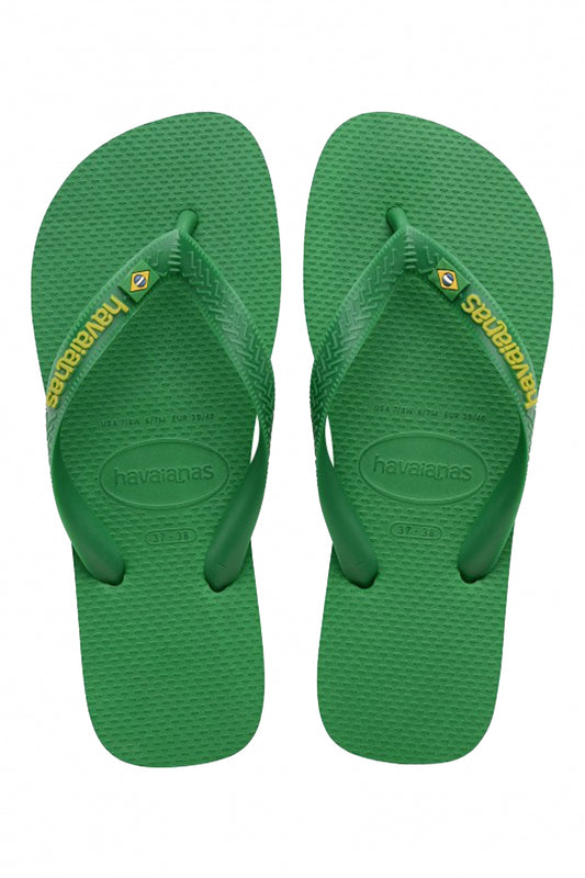 HAVAIANAS BRASIL LOGO NEON en color GREEN  (1)
