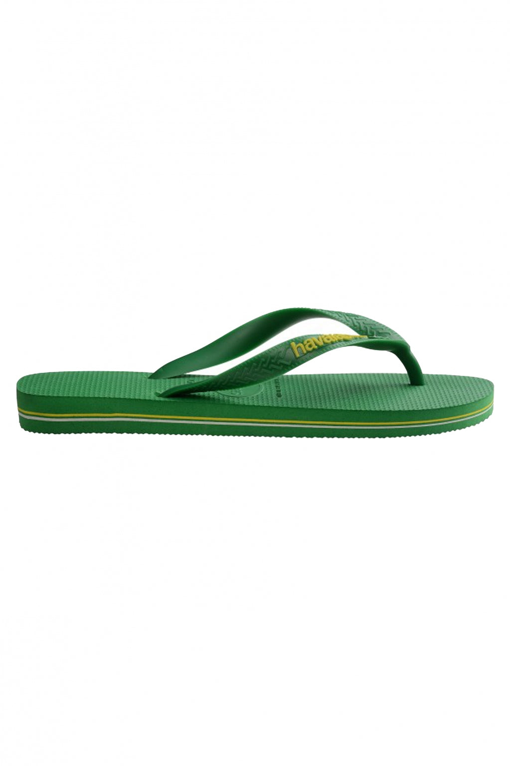 HAVAIANAS BRASIL LOGO NEON en color GREEN  (2)
