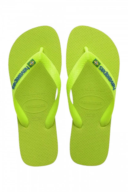 HAVAIANAS BRASIL LOGO NEON en color LIME  (1)