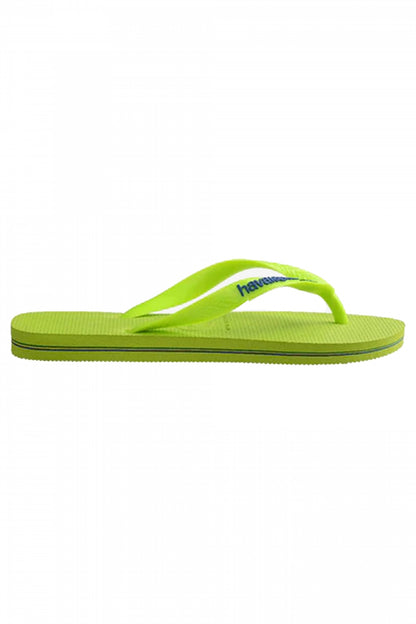 HAVAIANAS BRASIL LOGO NEON en color LIME  (3)