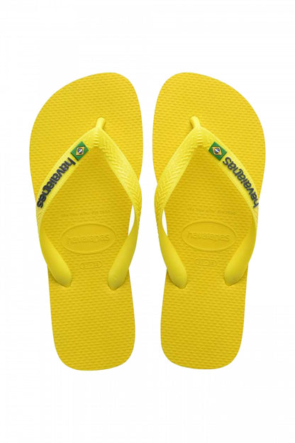 HAVAIANAS BRASIL LOGO NEON en color YELLOW  (1)