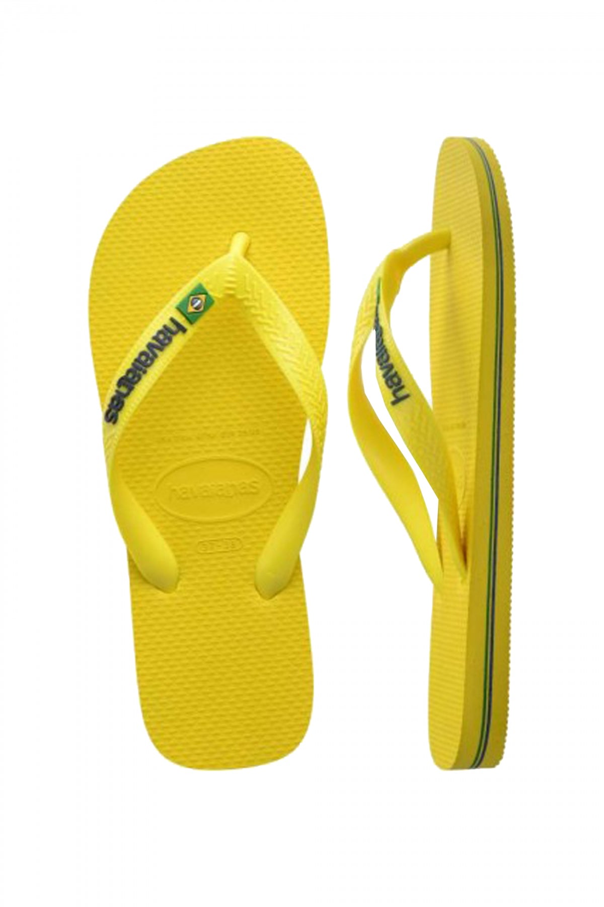 HAVAIANAS BRASIL LOGO NEON en color YELLOW  (3)