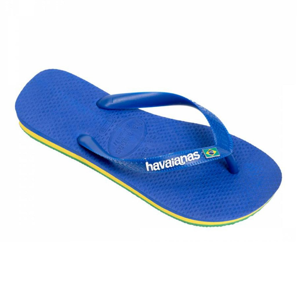 HAVAIANAS BRASIL LOGO NEON en color BLUE  (4)