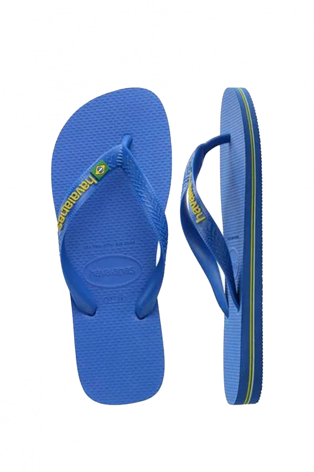 HAVAIANAS BRASIL LOGO NEON en color BLUE  (3)