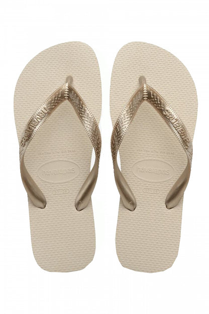 HAVAIANAS TOP TIRAS SENSES en color BEIGE  (1)