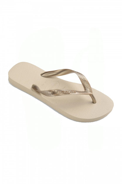 HAVAIANAS TOP TIRAS SENSES en color BEIGE  (2)