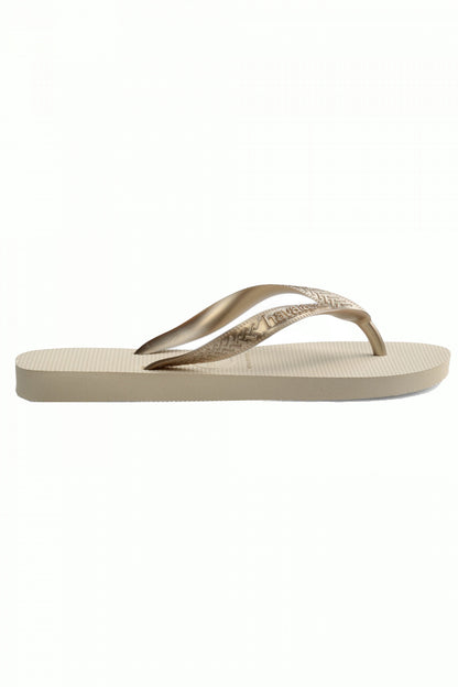 HAVAIANAS TOP TIRAS SENSES en color BEIGE  (3)