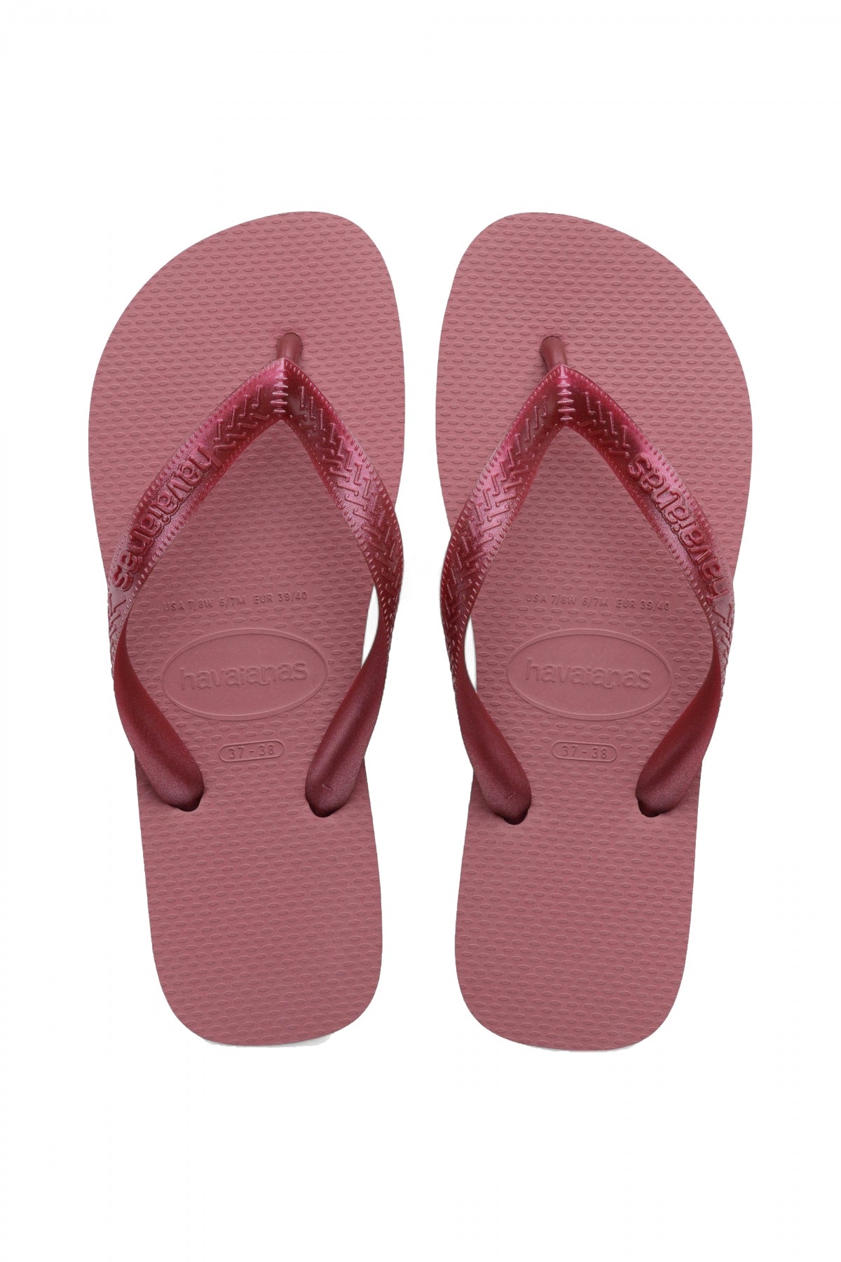 HAVAIANAS TOP TIRAS SENSES en color PAU  (1)