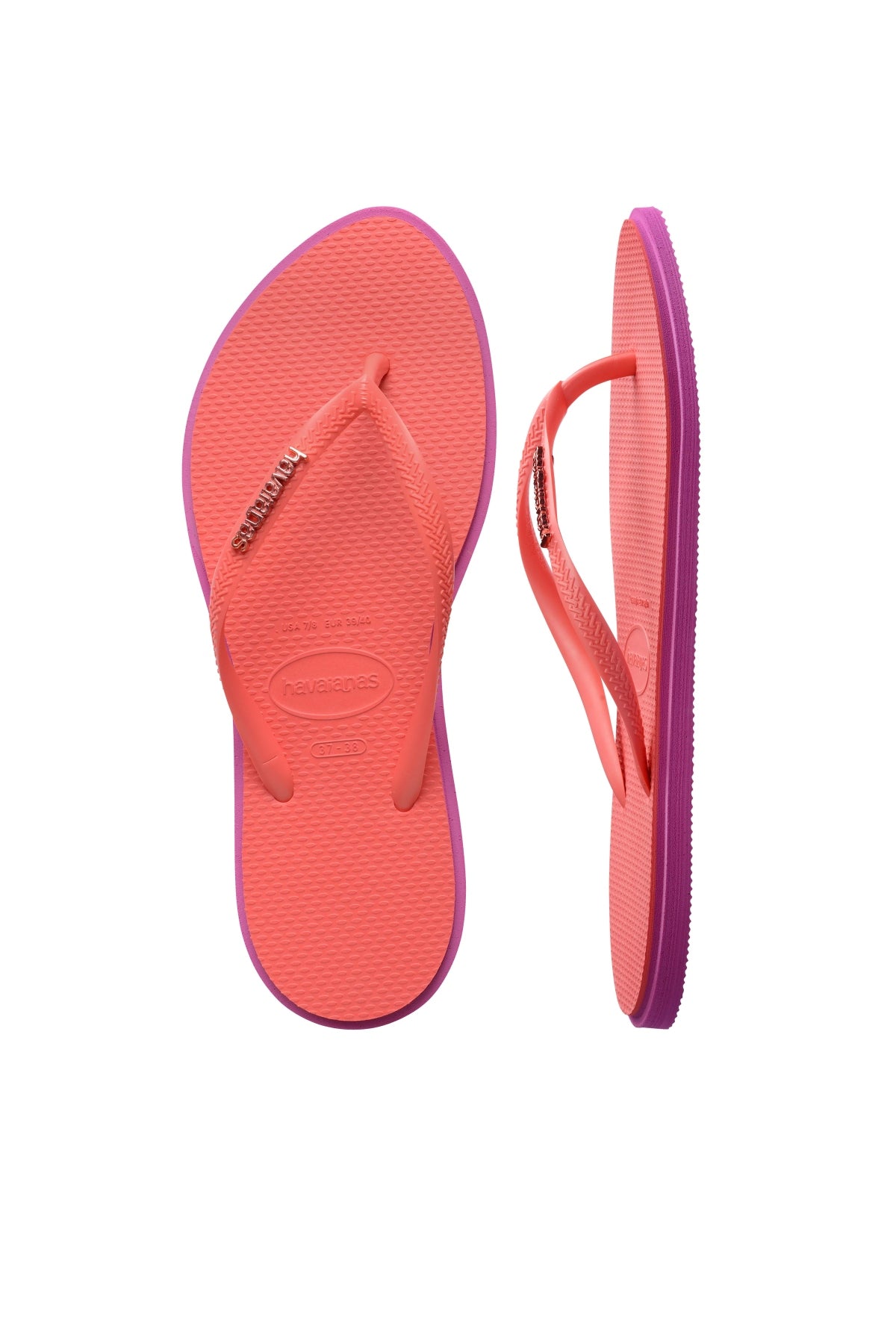HAVAIANAS SLIM POINT en color ROSA  (3)