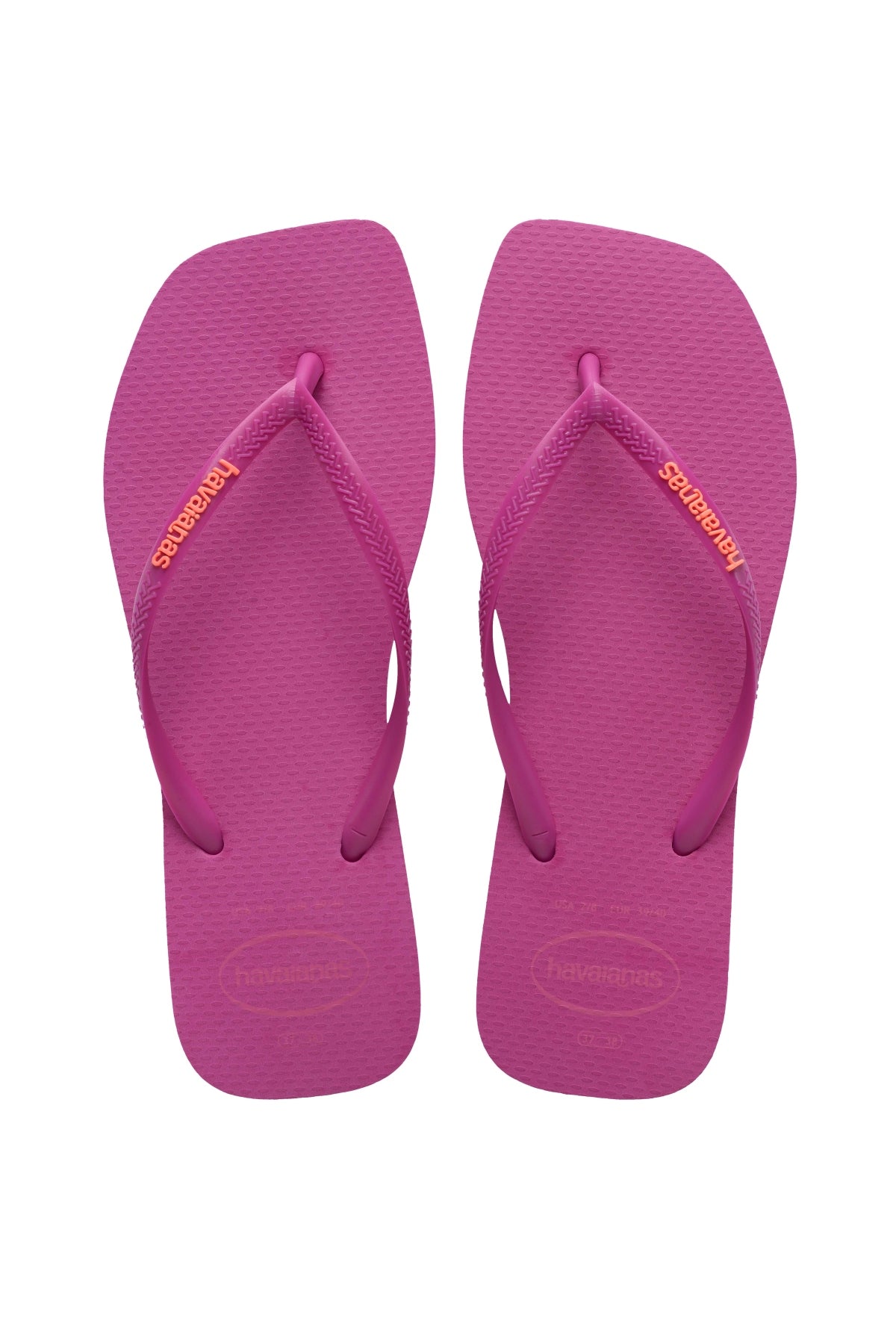 HAVAIANAS HAV. SQUARE LOGO POP en color ROSA  (1)