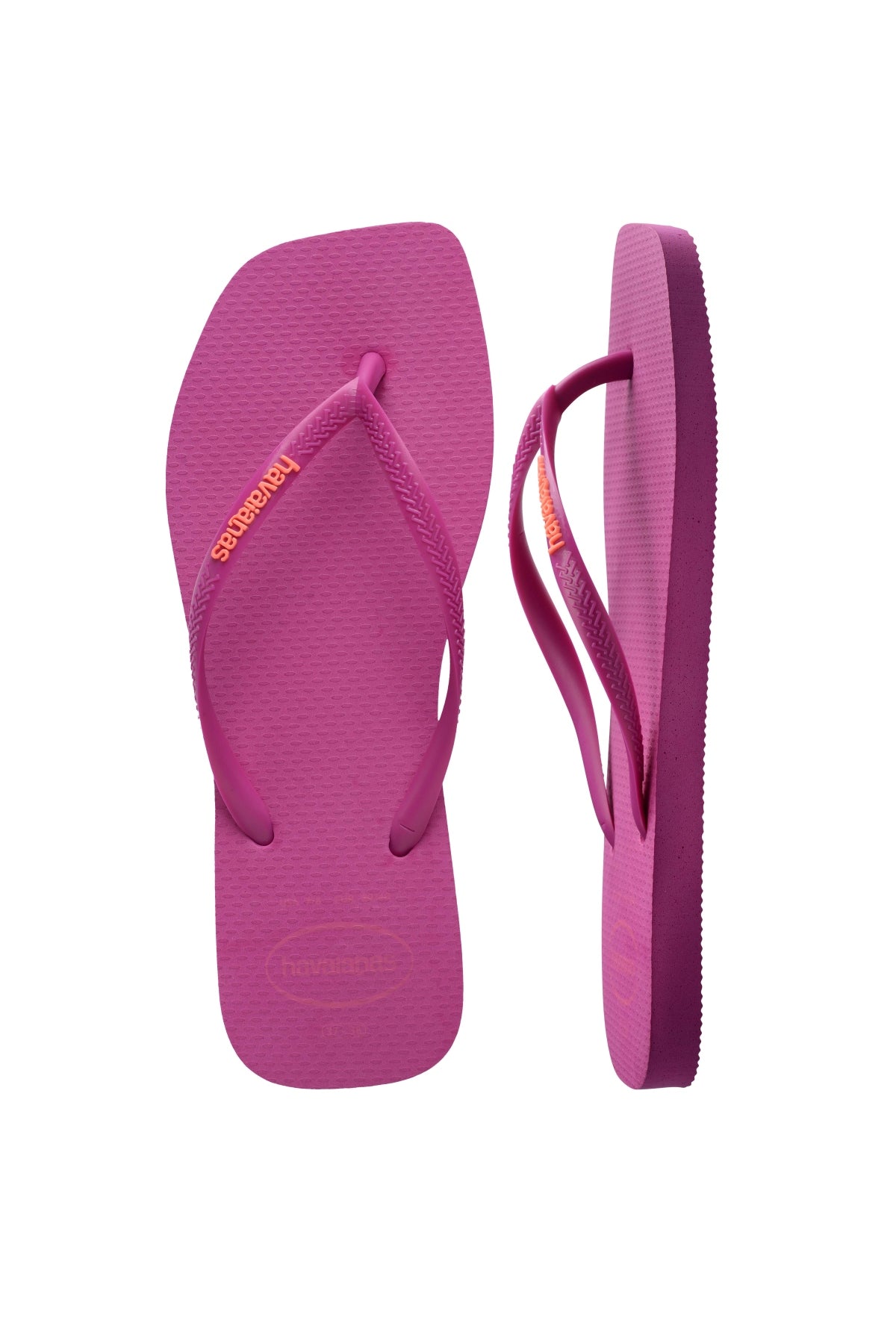 HAVAIANAS HAV. SQUARE LOGO POP en color ROSA  (3)