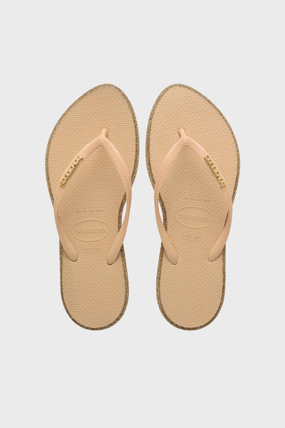 HAVAIANAS HAV. SLIM POINT GLIT en color MRNORO  (1)