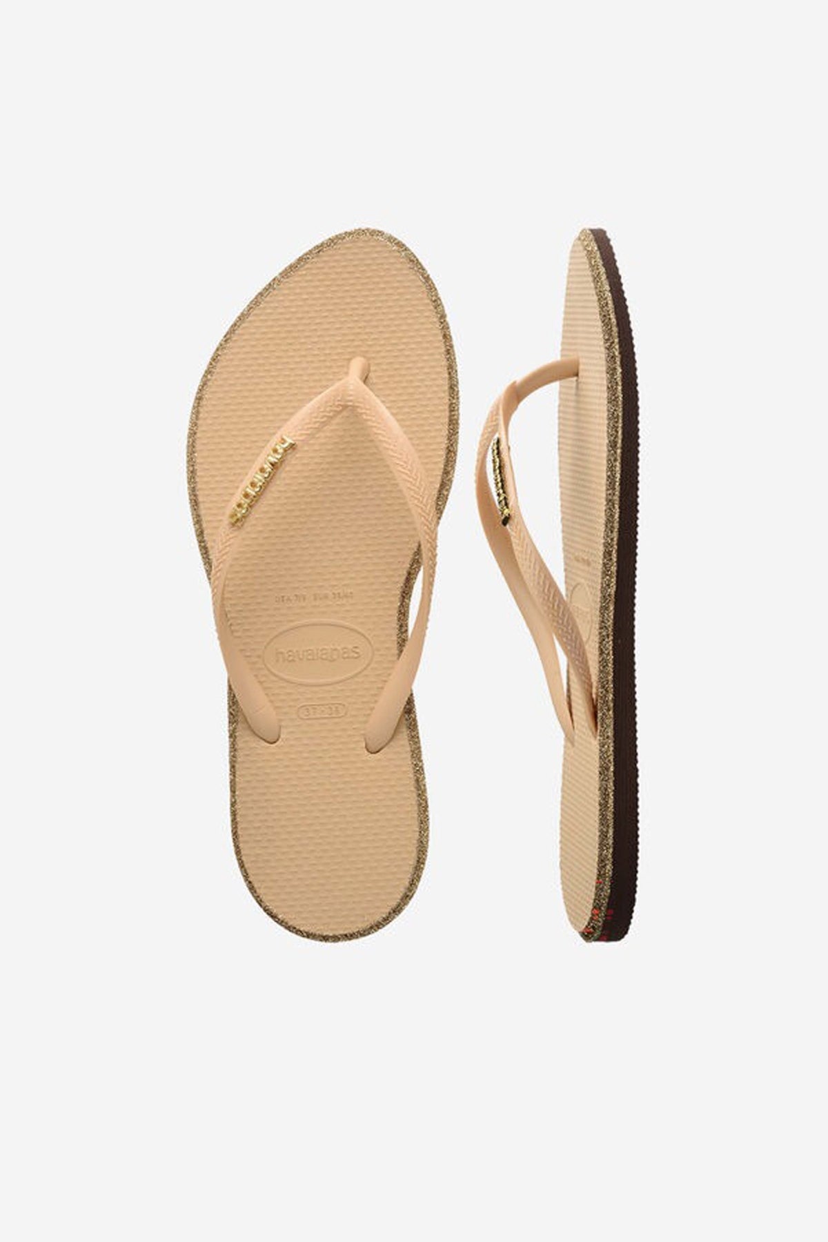 HAVAIANAS HAV. SLIM POINT GLIT en color MRNORO  (3)