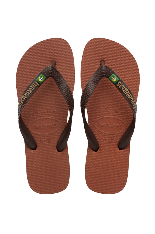 HAVAIANAS  BRASIL LOGO en color MARRON  (1)