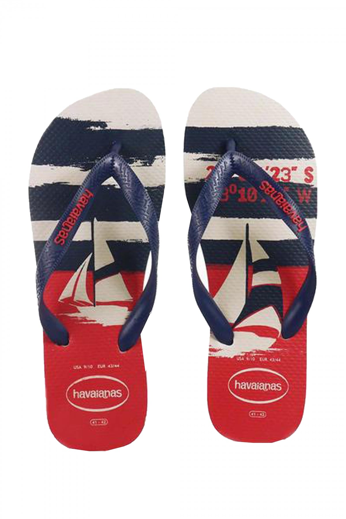 HAVAIANAS TOP NAUTICAL en color BEIGES  (1)