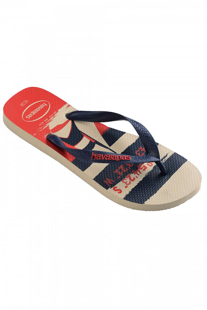 HAVAIANAS TOP NAUTICAL en color BEIGES  (2)