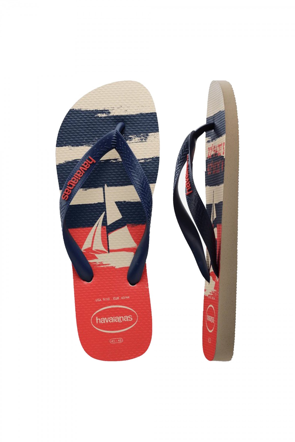 HAVAIANAS TOP NAUTICAL en color BEIGES  (3)