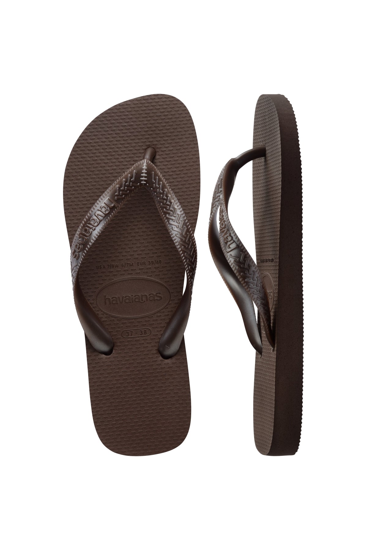 HAVAIANAS  en color MARRON  (4)