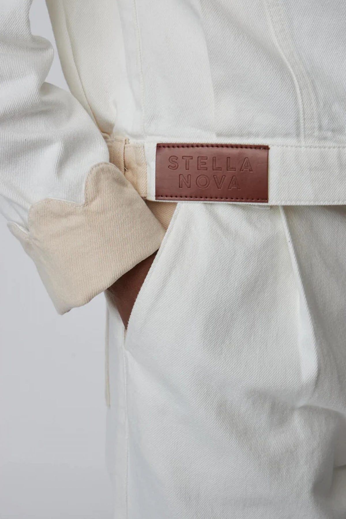 STELLA NOVA TWO-TONED COTTON JAC en color   (3)