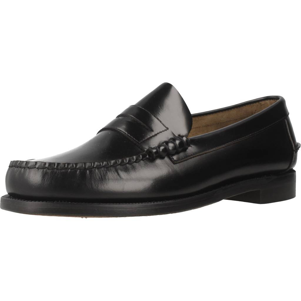 SEBAGO CLASSIC PENNY BRUSHE en color NEGRO  (1)