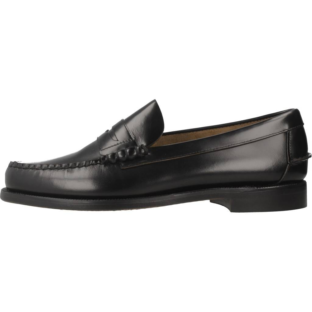 SEBAGO CLASSIC PENNY BRUSHE en color NEGRO  (2)