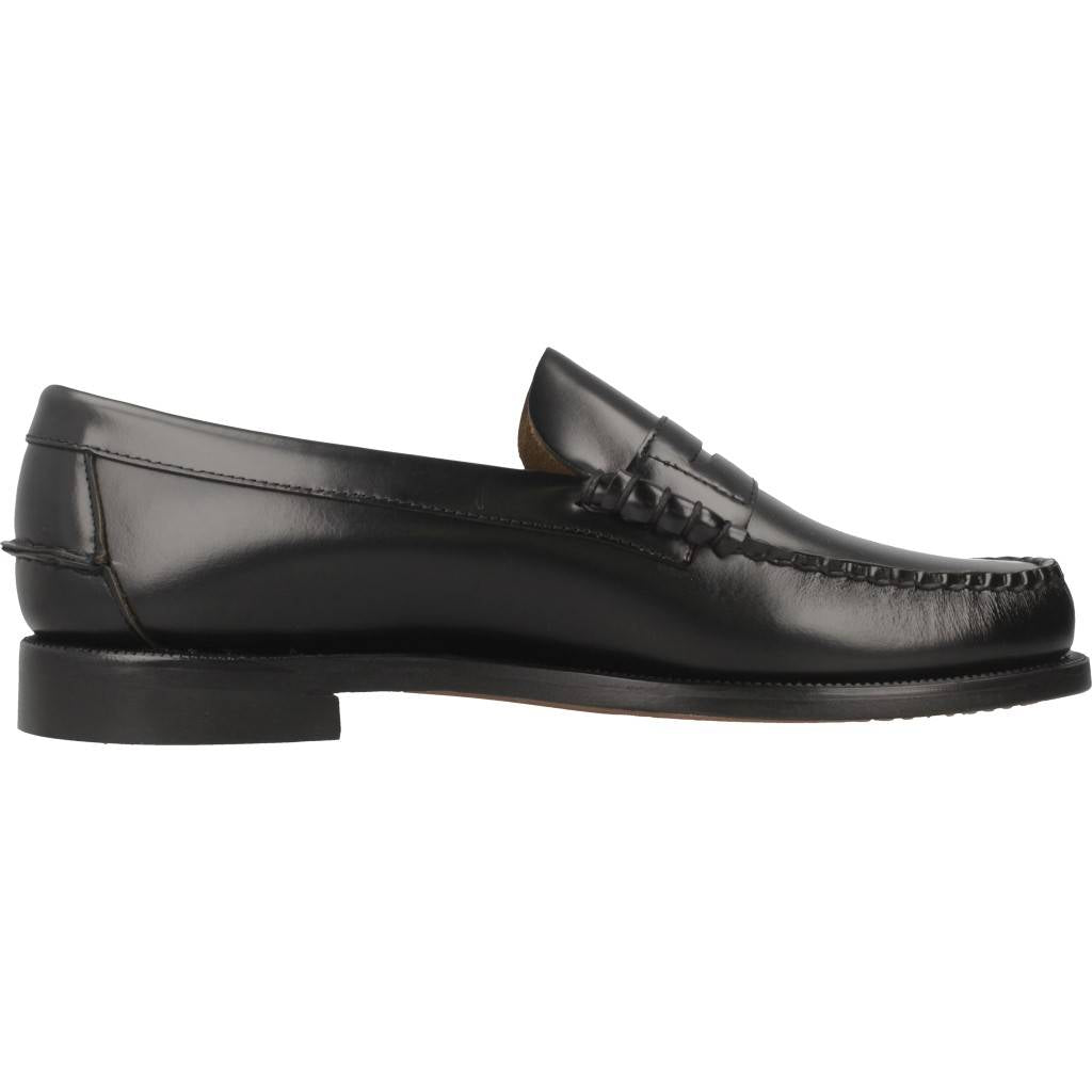 SEBAGO CLASSIC PENNY BRUSHE en color NEGRO  (4)