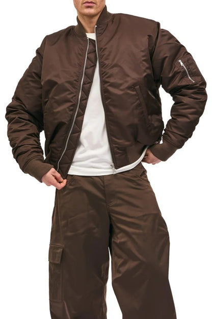 PICA PICA PAU BOMBER JACKET PP en color ESPBLK  (1)