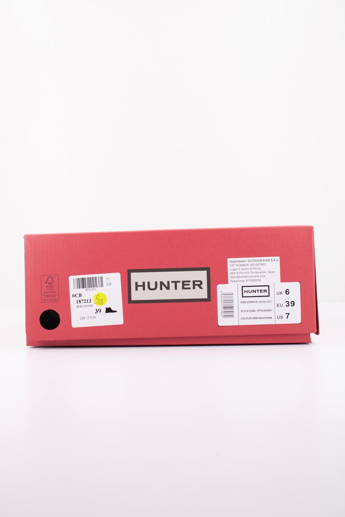 HUNTER HFRU BOTA U D en color CB  (6)